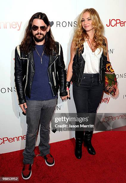 Musician Shooter Jennings and actress Drea de Matteo arrive at Charlotte Ronson and JCPenney Spring Cocktail Jam held at Milk Studios on May 4, 2010...