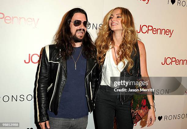 Musician Shooter Jennings and actress Drea de Matteo arrive at Charlotte Ronson and JCPenney Spring Cocktail Jam held at Milk Studios on May 4, 2010...