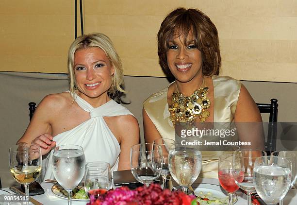 Tracy Anderson and Gayle King attend Time's 100 most influential people in the world gala at Frederick P. Rose Hall, Jazz at Lincoln Center on May 4,...