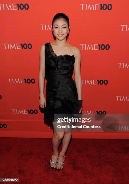 Kim Yu-Na attends Time's 100 most influential people in the world gala at Frederick P. Rose Hall, Jazz at Lincoln Center on May 4, 2010 in New York...