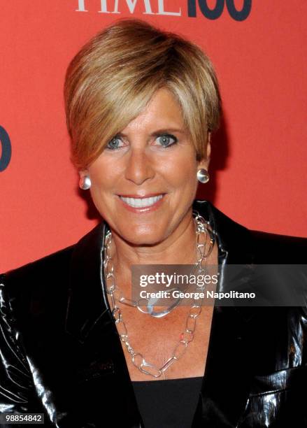 Suze Orman attends the 2010 TIME 100 Gala at the Time Warner Center on May 4, 2010 in New York City.
