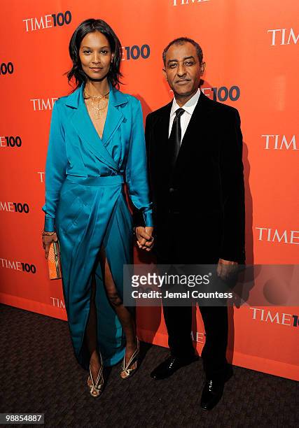 Liya Kebede attends Time's 100 most influential people in the world gala at Frederick P. Rose Hall, Jazz at Lincoln Center on May 4, 2010 in New York...