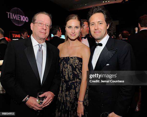 Lauren Bush and David Lauren attend Time's 100 most influential people in the world gala at Frederick P. Rose Hall, Jazz at Lincoln Center on May 4,...