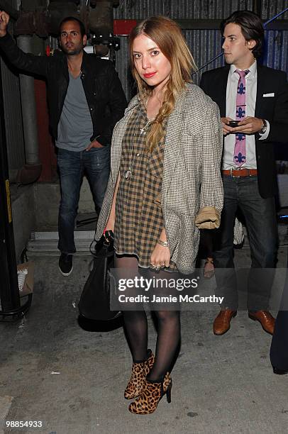 Singer Lykke Li attends Charlotte Ronson and JCPenney Spring Cocktail Jam held at Milk Studios on May 4, 2010 in Los Angeles, California.