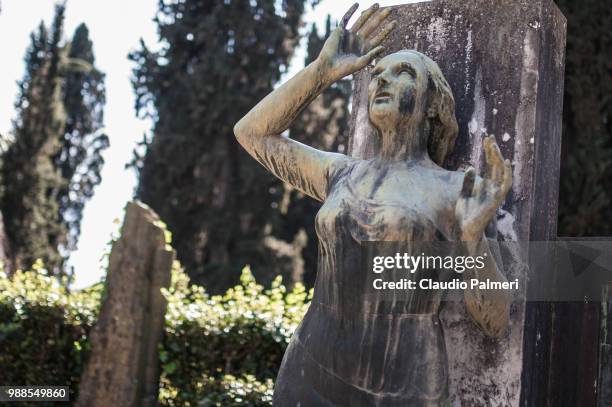 cimitero del verano - cimitero - fotografias e filmes do acervo