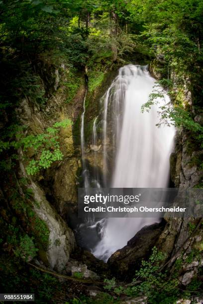 golling waterfall #4 - christoph bach stock-fotos und bilder