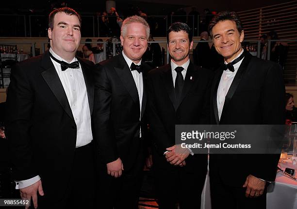 Chris Balfe, Glenn Beck, Todd Palin and Mehmet Oz attend Time's 100 most influential people in the world gala at Frederick P. Rose Hall, Jazz at...