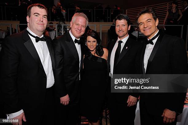 Chris Balfe, Glenn Beck, Lisa Oz, Todd Palin and Mehmet Oz attend Time's 100 most influential people in the world gala at Frederick P. Rose Hall,...