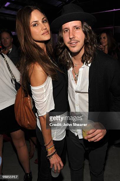Barbara Stoyanoff and Cisco Adler attend Charlotte Ronson and JCPenney Spring Cocktail Jam held at Milk Studios on May 4, 2010 in Los Angeles,...