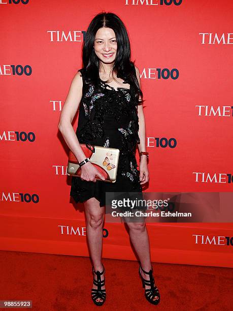 Designer Vivienne Tam attends the 2010 TIME 100 Gala at the Time Warner Center on May 4, 2010 in New York City.