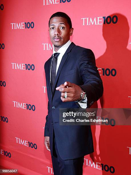 Actor Nick Cannon attends the 2010 TIME 100 Gala at the Time Warner Center on May 4, 2010 in New York City.