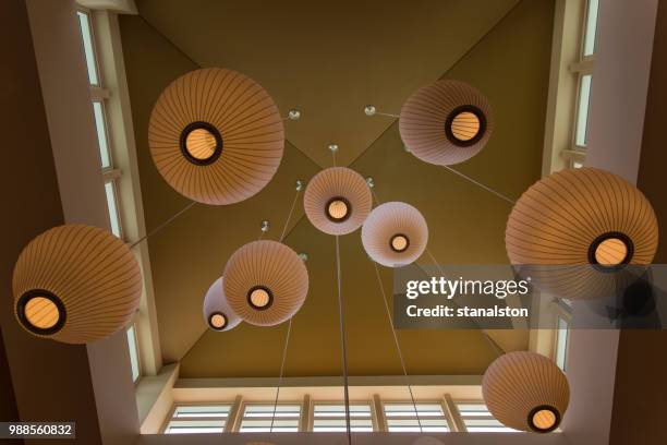 light fixtures - pendant light stock pictures, royalty-free photos & images