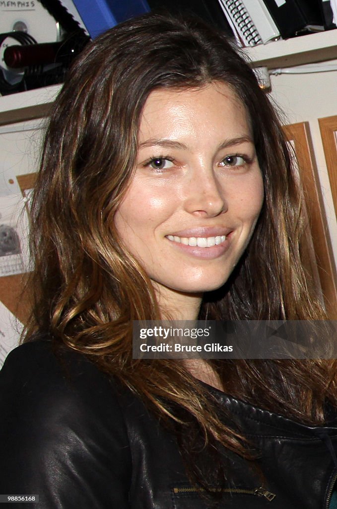 Celebrities Visit Broadway - May 4, 2010