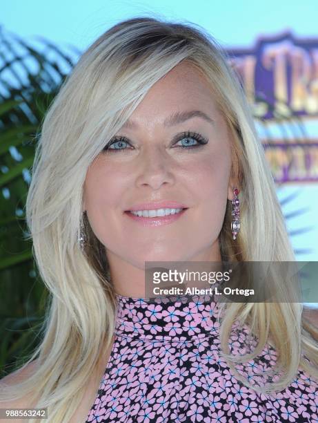 Actress Elisabeth Rohm arrives for Columbia Pictures And Sony Pictures Animation's World Premiere Of "Hotel Transylvania 3: Summer Vacation" held at...