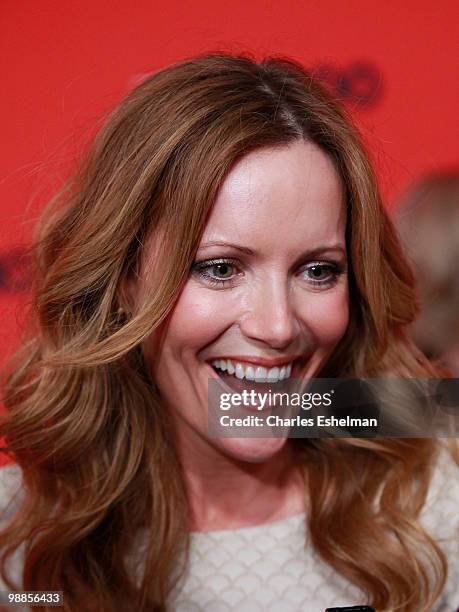 Actress Leslie Mann attends the 2010 TIME 100 Gala at the Time Warner Center on May 4, 2010 in New York City.