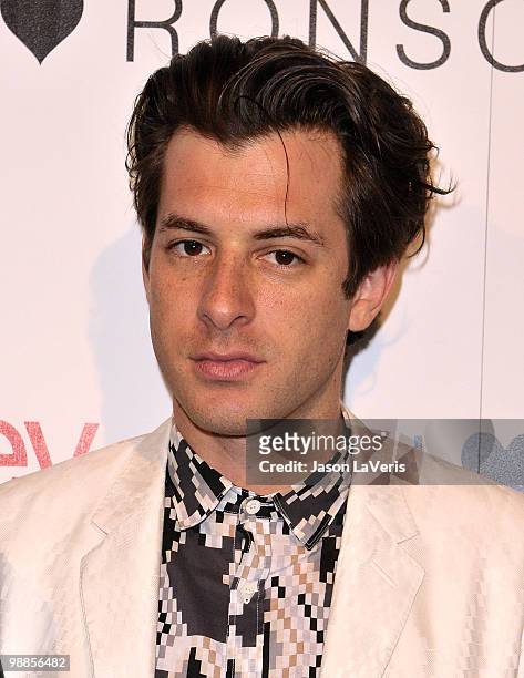 Musician Mark Ronson attends the Charlotte Ronson and JCPenney spring cocktail jam at Milk Studios on May 4, 2010 in Hollywood, California.