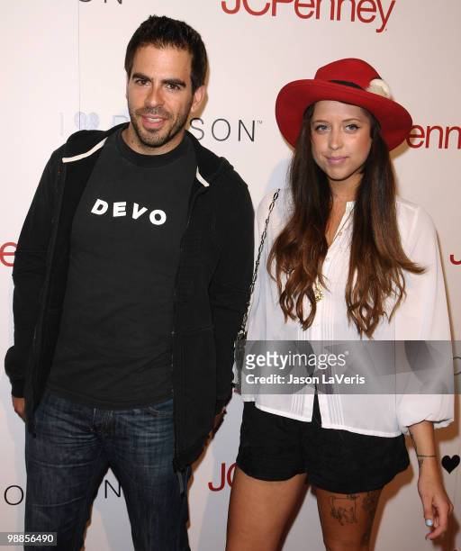 Eli Roth and Peaches Geldof attend the Charlotte Ronson and JCPenney spring cocktail jam at Milk Studios on May 4, 2010 in Hollywood, California.
