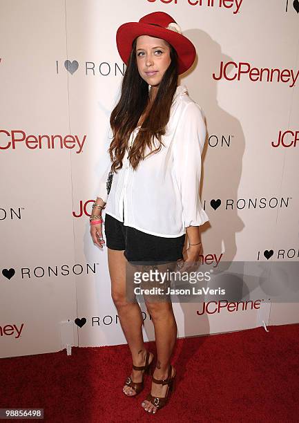 Peaches Geldof attends the Charlotte Ronson and JCPenney spring cocktail jam at Milk Studios on May 4, 2010 in Hollywood, California.