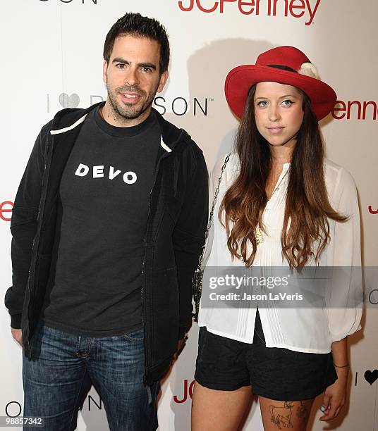 Eli Roth and Peaches Geldof attend the Charlotte Ronson and JCPenney spring cocktail jam at Milk Studios on May 4, 2010 in Hollywood, California.