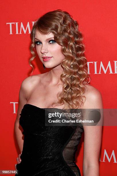 Country singer Taylor Swift attends the 2010 TIME 100 Gala at the Time Warner Center on May 4, 2010 in New York City.