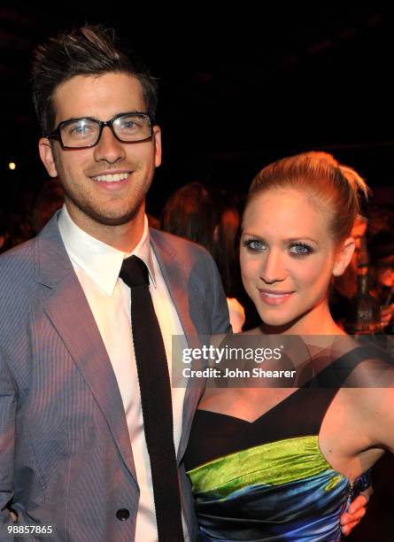 Ryan Rottman and actress Brittany Snow attend Charlotte Ronson and JCPenney Spring Cocktail Jam held at Milk Studios on May 4, 2010 in Los Angeles,...