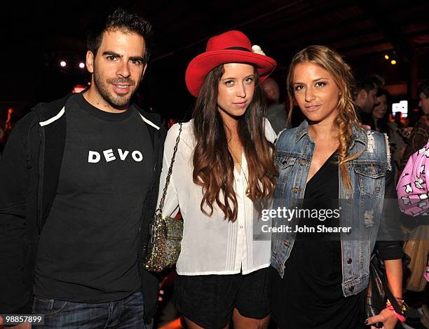 Director/actor Eli Roth, Peaches Geldof and designer Charlotte Ronson attend Charlotte Ronson and JCPenney Spring Cocktail Jam held at Milk Studios...