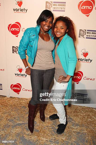 Shar Jackson and Cassie Jackson at AMC Charity Event Benefitting Variety - The Children's Charity and The Will Rogers Institute on May 04, 2010 at...