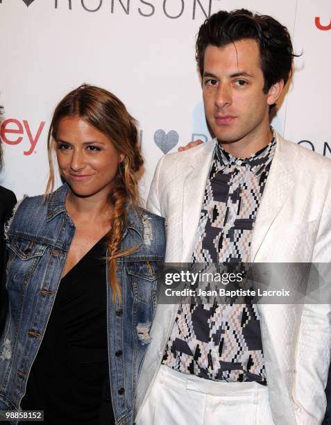 Charlotte Ronson and DJ Mark Ronson attend the Charlotte Ronson & JC Penney Spring Cocktail Jam at Milk Studios on May 4, 2010 in Los Angeles,...
