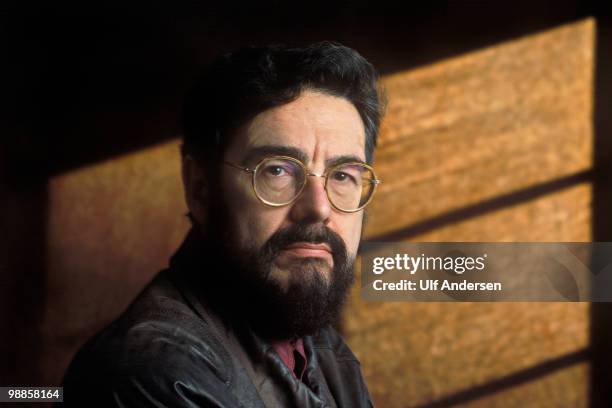 Author/writer Julian Rios poses during a portrait session held on February 1, 1997 in Paris, France.