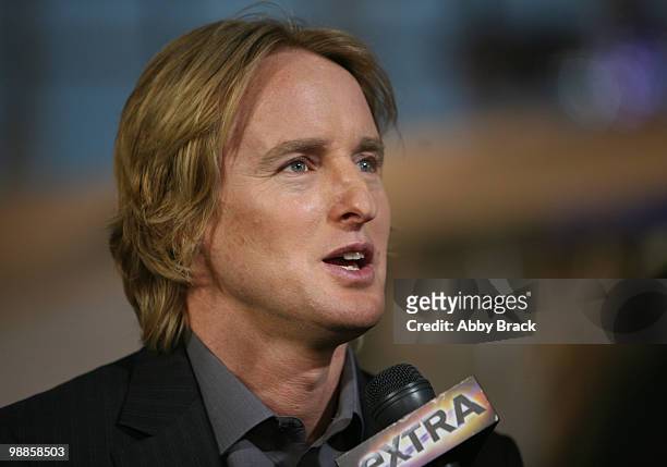 Owen Wilson attends the premiere of "Night At The Museum: Battle Of The Smithsonian" at the National Air and Space Museum on May 14, 2009 in...