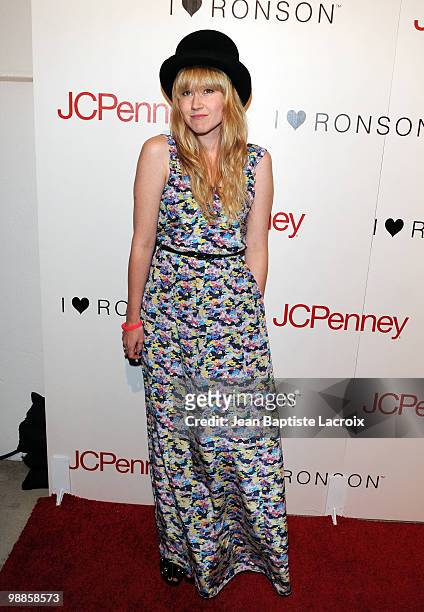 Crystal Simpson attends the Charlotte Ronson & JC Penney Spring Cocktail Jam at Milk Studios on May 4, 2010 in Los Angeles, California.