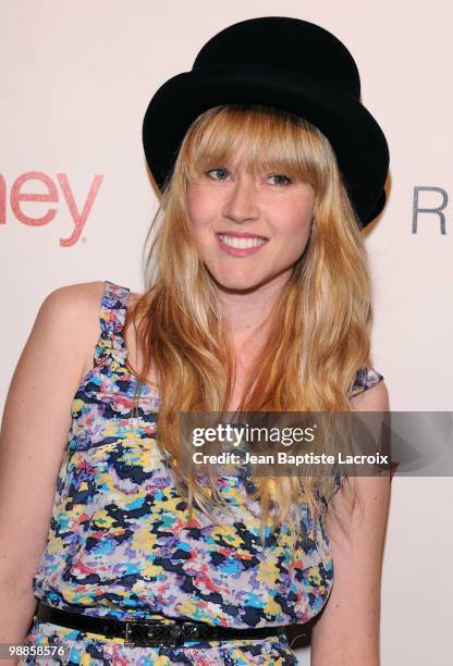 Crystal Simpson attends the Charlotte Ronson & JC Penney Spring Cocktail Jam at Milk Studios on May 4, 2010 in Los Angeles, California.