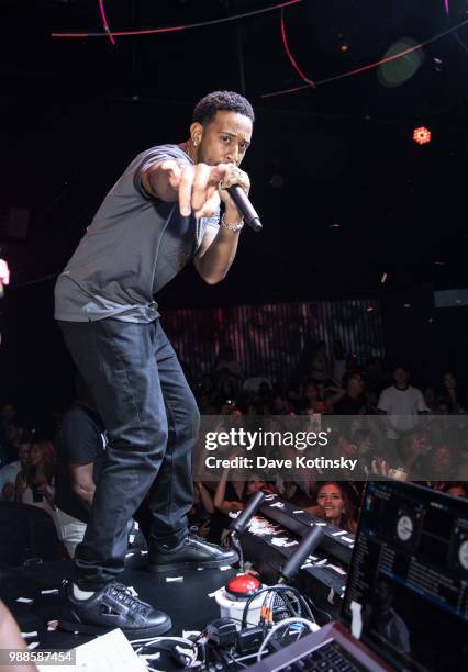 Ludacris performs at the DAER Nightclub Hotel & Casino Atlantic City Grand Opening Weekend at DAER Nightclub at Hard Rock Hotel & Casino Atlantic...