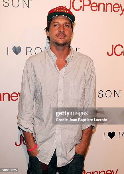 Simon Rex attends the Charlotte Ronson & JC Penney Spring Cocktail Jam at Milk Studios on May 4, 2010 in Los Angeles, California.