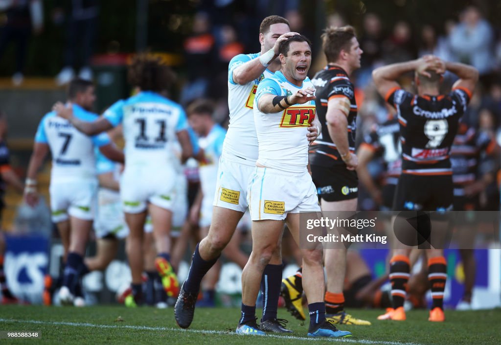 NRL Rd 16 - Tigers v Titans