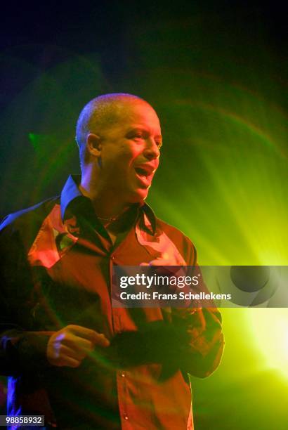 Cuban singer Isaac Delgado performs live on stage at the North Sea Jazz Festival in Ahoy, Rotterdam, Netherlands on July 14 2006