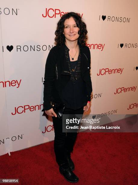Sara Gilbert attends the Charlotte Ronson & JC Penney Spring Cocktail Jam at Milk Studios on May 4, 2010 in Los Angeles, California.