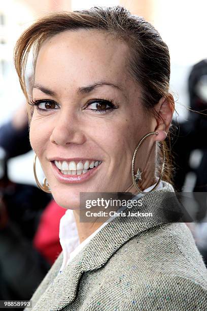 Tara Palmer-Tomkinson arrives at the SHE Inspiring Women Awards at Claridges on May 5, 2010 in London, England.