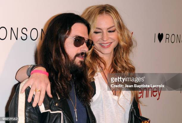 Shooter Jennings and Drea de Matteo attend the Charlotte Ronson & JC Penney Spring Cocktail Jam at Milk Studios on May 4, 2010 in Los Angeles,...