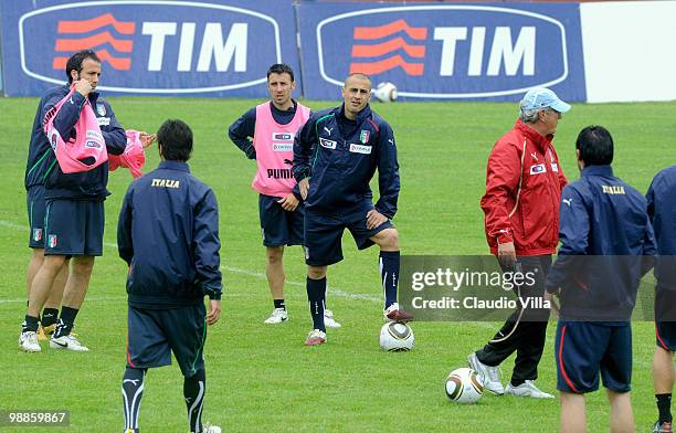 Fabio Cannavaro during the Italy Training Session at Sport Center La Borghesiana on May 5, 2010 in Rome, Italy.