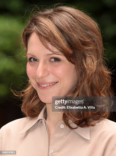 Italian actress Isabella Ragonese attends 'Due Vite Per Caso' at Quattro Fontane Cinema on May 5, 2010 in Rome, Italy.