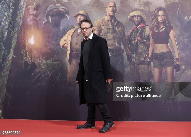 Director Jake Kasdan attends the German premiere of his movie 'Jumanji: Welcome to the Jungle' in Berlin, Germany, 06 December 2017. Photo: Jörg...