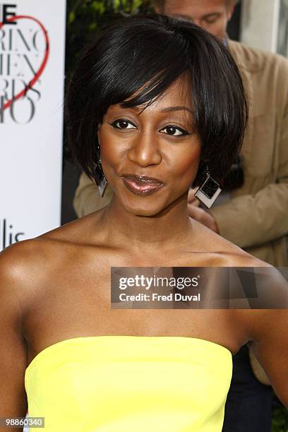 Beverley Knight attends the SHE Inspiring Women Awards at Claridges Hotel on May 5, 2010 in London, England.