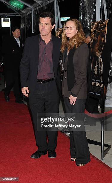 Actors Josh Brolin and wife Diane Lane arrive at the "Crazy Heart" Los Angeles Premiere at the Academy of Motion Picture Arts and Sciences on...