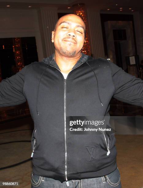 Timbaland is seen on May 1, 2010 on the streets of Las Vegas, Nevada.