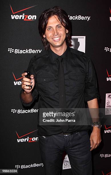 Jonathan Cheban arrives at show for Timbaland's Release Of Shock Value II at LIV nightclub at Fontainebleau Miami on December 5, 2009 in Miami Beach,...