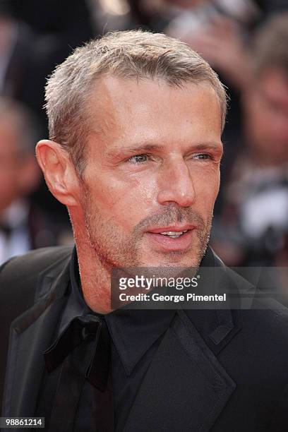 Lambert Wilson attends the 'Indiana Jones and the Kingdom of the Crystal Skull' premiere at the Palais des Festivals during the 61st Cannes...