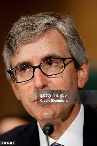Warren Spector, former president and co-chief operating officer of Bear Stearns Cos., speaks during a Financial Crisis Inquiry Commission hearing on...