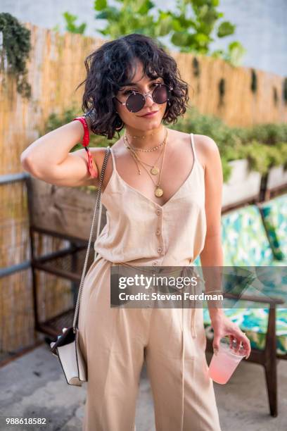 Vanessa Hudgens attends the 2018 Full Moon Festival at The Knockdown on June 30, 2018 in Brooklyn, New York.