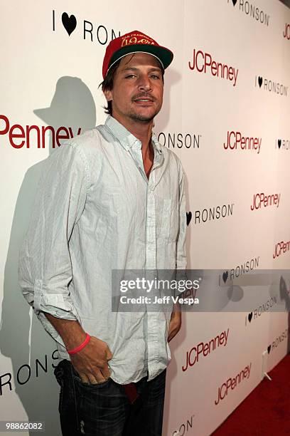 Simon Rex arrives at Charlotte Ronson and JCPenney Spring Cocktail Jam held at Milk Studios on May 4, 2010 in Los Angeles, California.